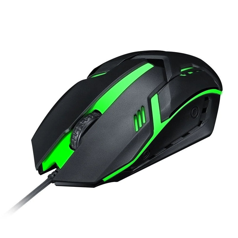 Mouse Gamer Usb 3200dpi Led Rgb Com Fio JX-M20