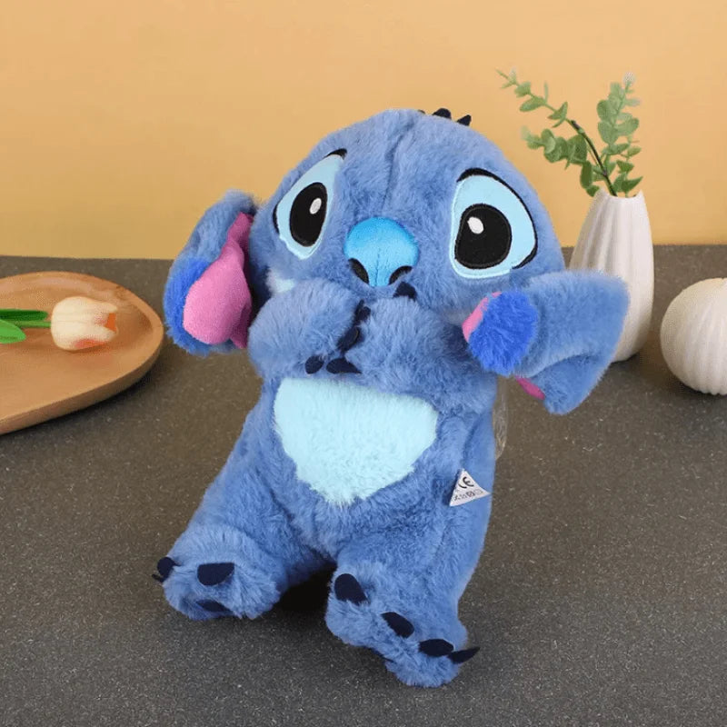 Disney Stitch Plush Doll Lilo & Stitch  Calmante Com bolsa de ar e Luz